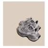 Girls' Sports Shoes silver Children's Dad Shoes New Autumn Girls' Breathable Casual Shoes Mesh Running Shoes
