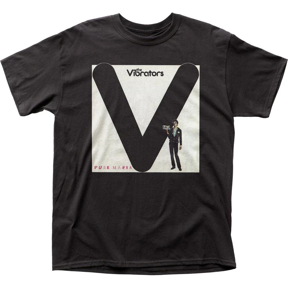 

The Vibrators Pure Mania Mens T Shirt Rock And Roll Classic Band Tee New Black S