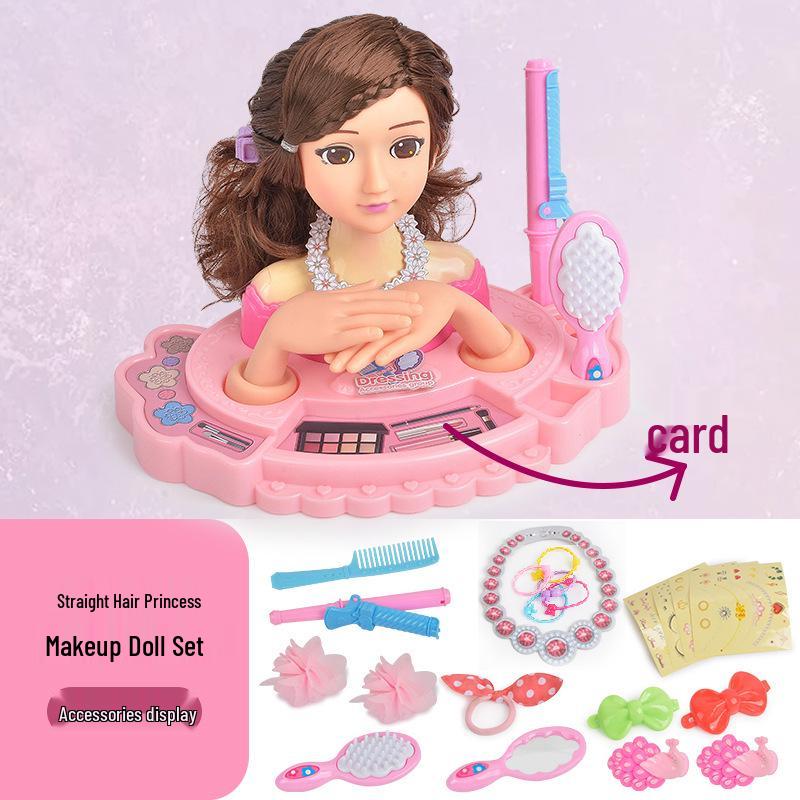 Children’s Princess Hair Styling & Braiding Dress-up Doll Toy Gift Set