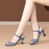 2025 Trend Summer Open Toe Buckles Ladies Shoes  Sale Vip Sandal Anti Slip Hot Footwear High Quality Designer On Women's Sandals