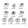 10 Piece Stainless Steel Faucet Adapter Set for Kitchen and Garden Use Compatible with Multiple Thread Sizes Material