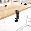 K1AE 2Pcs Desktop Base C Clamps Table Mount Clamps Desk C Clamps Iron Hardware Clamps For Workbench Studio Accessories