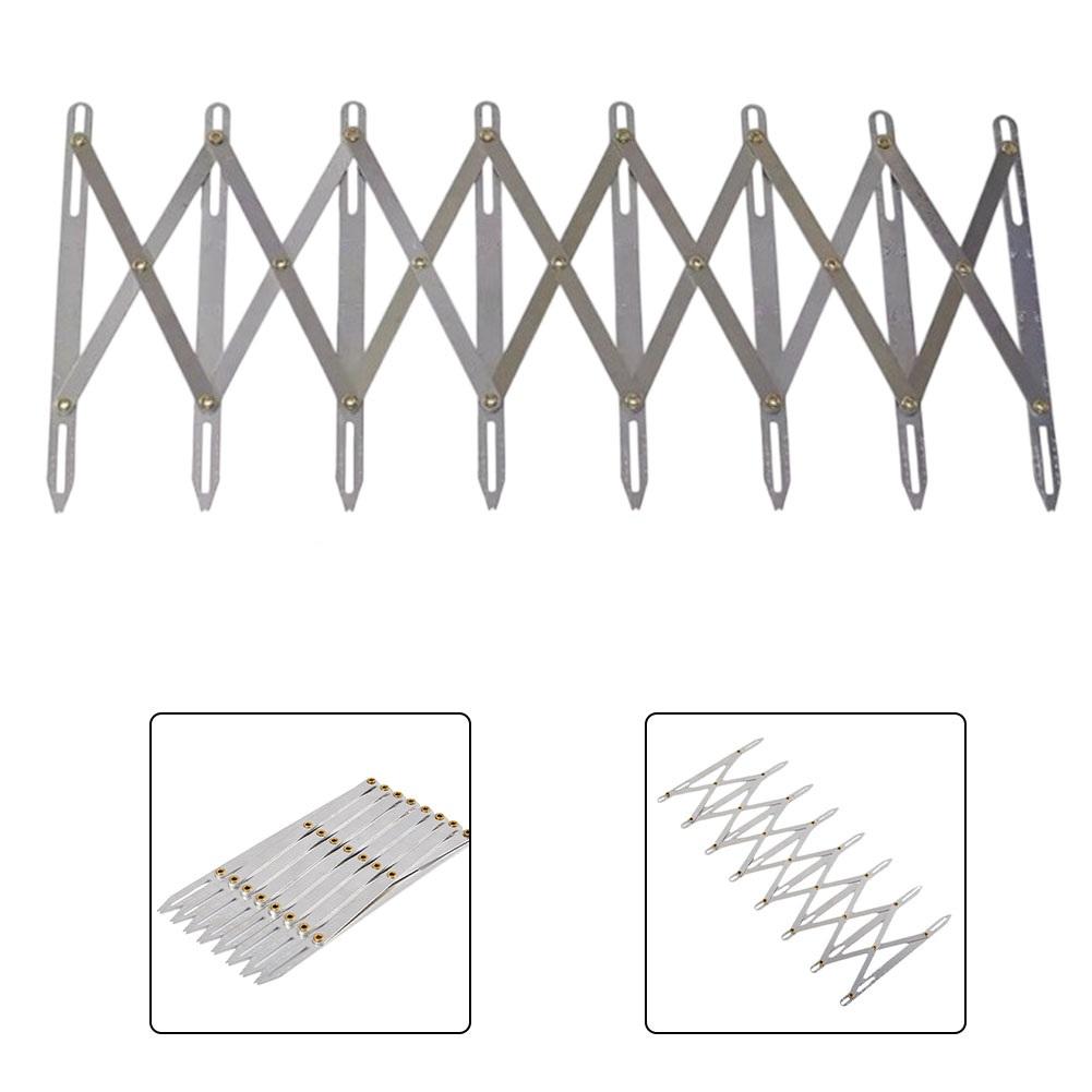 Equilateral Measuring Tool for Seamless Curtain and Zipper Positioning