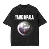 Limited Washed Vintage Rock Band Tame Impala Deadbeat Graphic Tshirt Unisex Women Casual Oversized T Shirts Unisex Retro Streetwear