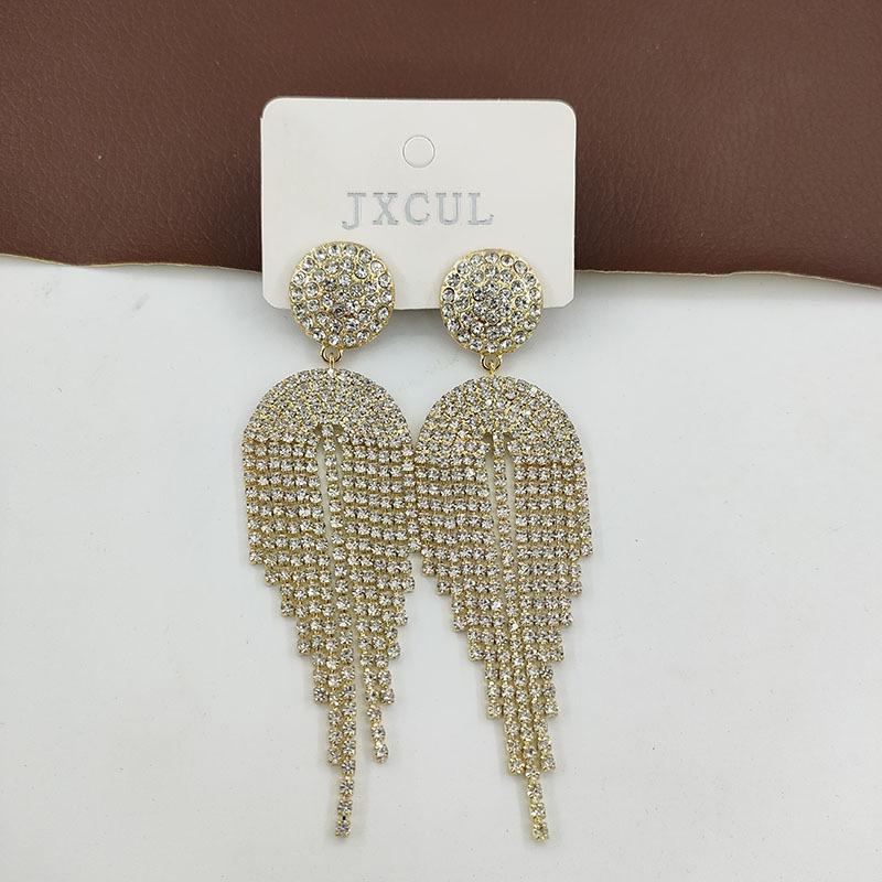 

Модные корейские и японские серьги с длинными кисточками из серебряной иглы - Преувеличенный, броский стиль знаменитостей