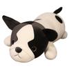 80-120cm Jucării de Pluș Bulldog Francez Culcat Umplute Câine Drăguț Cățeluș Păpușă Animal Moale Pernă Lungă de Dormit Perna Cadou Copii Fete
