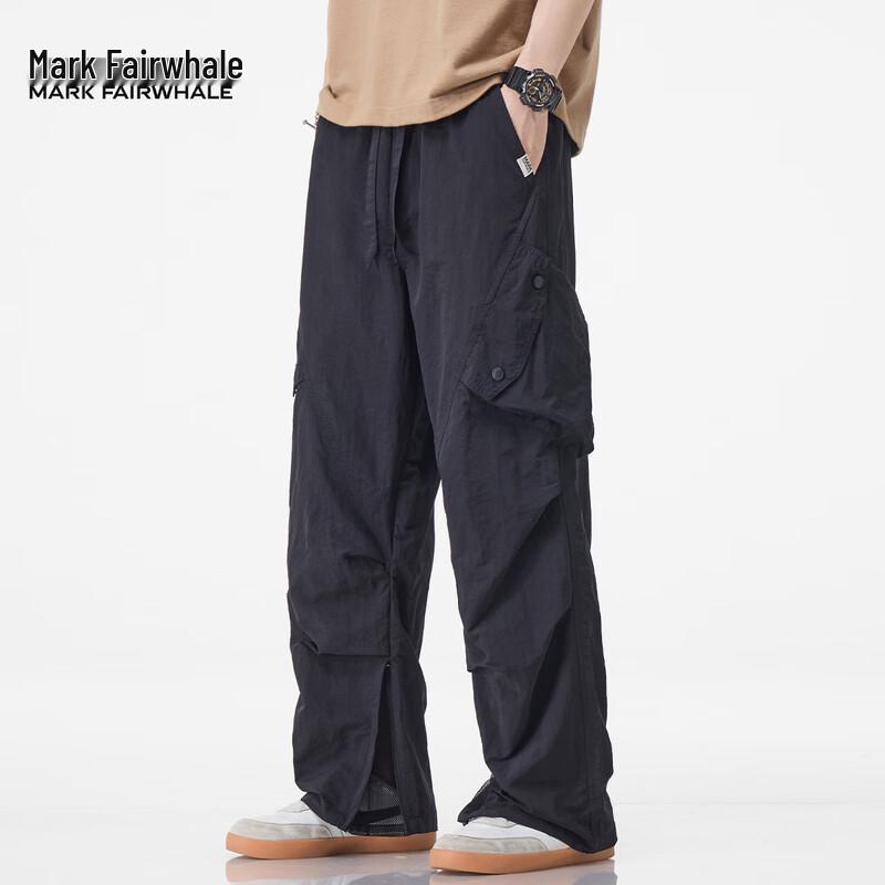 

Mark Fairwhale Men s Loose Fit Straight Cargo Casual Pants XL