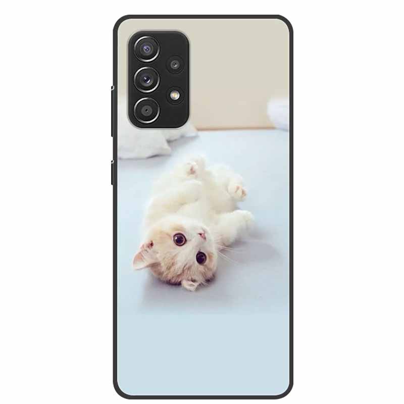 Für Coque Samsung A52s 5G Hülle Stoßfeste weiche Silikon-TPU-Rückseite für Samsung Galaxy A52s 5G Handyhüllen A52 S Niedlicher Cartoon