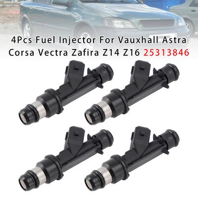 4Pcs Fuel Injector For Vauxhall Astra Corsa Vectra Zafira Z14 Z16 25313846