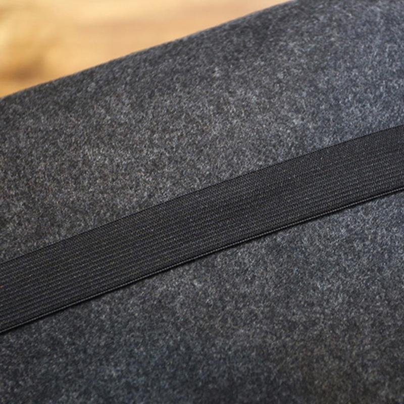 Keyboard Storage Bag Chemical Fiber Rectangle Dustproof Keyboard Carring Bag with Elastic Bandage for Outdoor 87 Keys