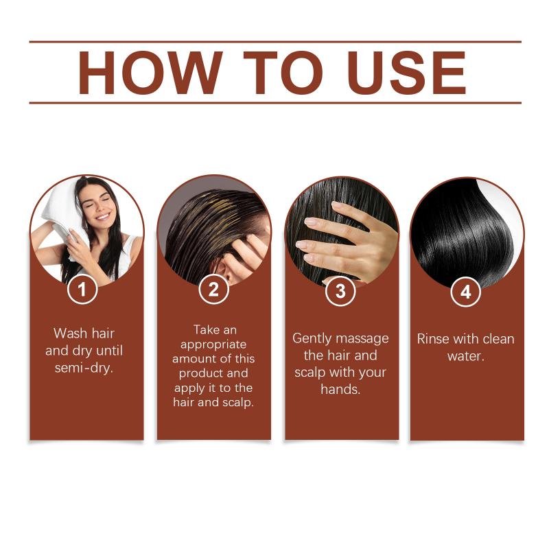 Natural Batana Oil Hair Deep Moisturizing Scalp Care Healthier Fuller Hair For Daily Home