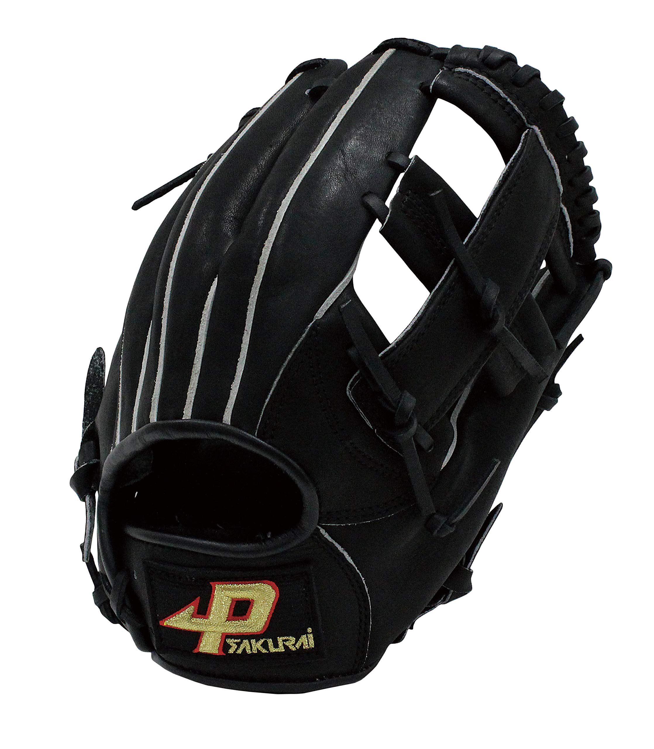 

Sakurai PROMARK General Soft Baseball Size Black Glove, Outfielder s, L, PG-8921(N21), чёрный