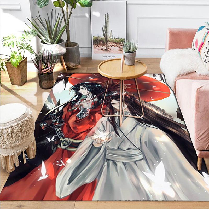 The Grandmaster of Demonic Cultivation Rug Floor Mat for Living Room or Bedroom Soft and Comfortable Carpet a Gift for Birthday and Holiday.MFF0918283