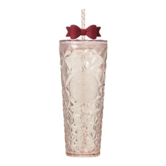 STARBUCKS Holiday 2025 Cold Cup Tumbler Ribbon 710ml