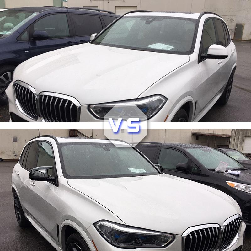 Carbon Fiber Car Rearview Door Wing Side Mirror Cover Cap Shell for BMW F25 X3 , F26 X4, F15 X5, F16 X6 2014-2018 Accessories