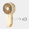 Portable Mini Fan Rechargeable USB Charging Handheld Fan Built-in 500mAh Battery 3 Speed Power for Outdoor Office Sports Travel