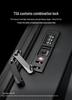 Men's Trendy Waterproof Business Travel Backpack with ABS Hard Shell