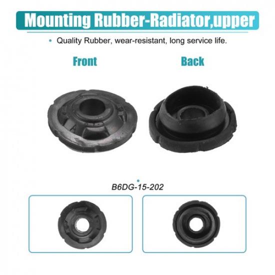 Pack of 2 For Mazda 6 2003-2013 Lower Rubber Cushion Bushing Radiator Mount