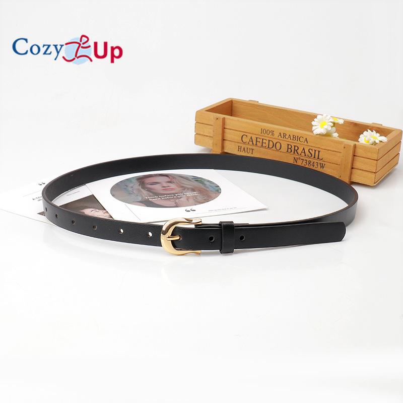 

Женские кожаные ремни для джинсов, брюк, повседневные женские ремни, модные винтажные ремни с пряжкой для женщин 103x1.8cm чёрный