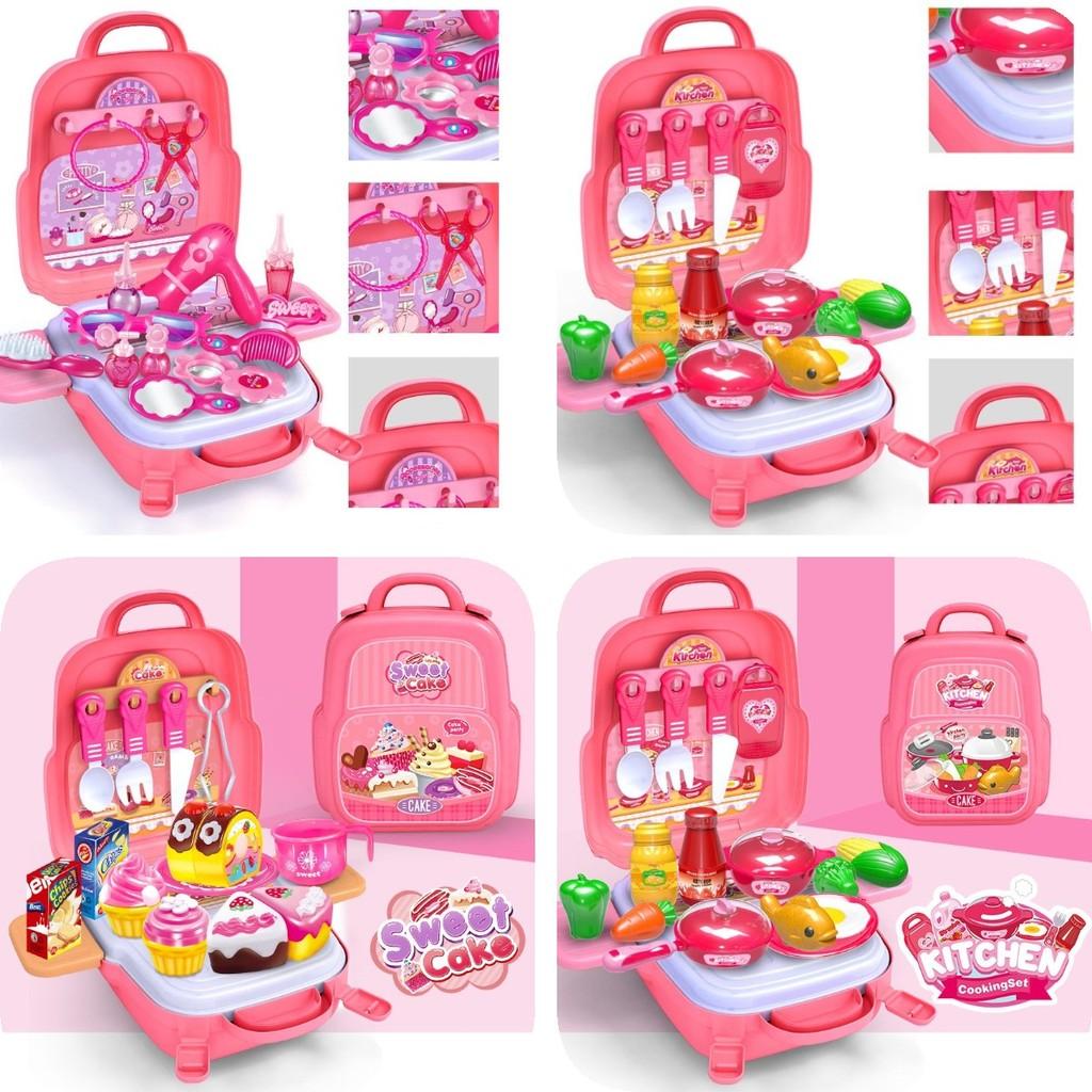 Versatile Children's Backpack Toy Set With Realistic Repair Tools For Imaginative Play