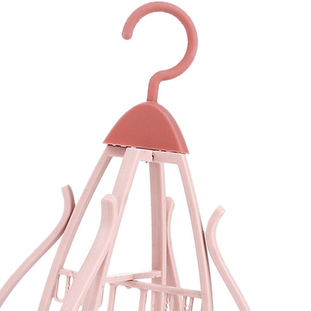 Shoe Organizer Bedroom Foldable Easy to Store Versatile Home Decor Storage Home Multifunctional 360° Rotatable Shoe Drying Rack