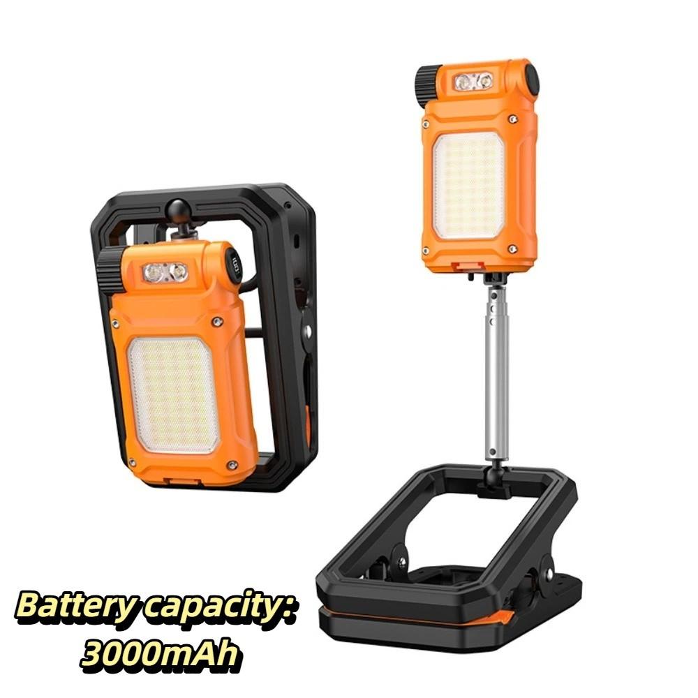 Strong Magnetic Adsorption Magnetic Work Light Multi-angle Adjustable Lamp Convenient Placement оранжевый