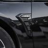 For BMW X1 Car Accessories Carbon Black Car Fender Side Vents Air Flow Intake Hole Grille Sticker Cover