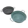 SILICONE INSERT FOR FRYER, FOLDABLE, ROUND, 19cm