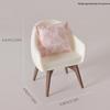 Dollhouse Miniature Throw Pillow for 1/12 Scale Chair or Sofa - Bedroom Scene Accessory