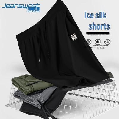 Jeanswest Men's Ice Silk Quick-Dry Casual Shorts