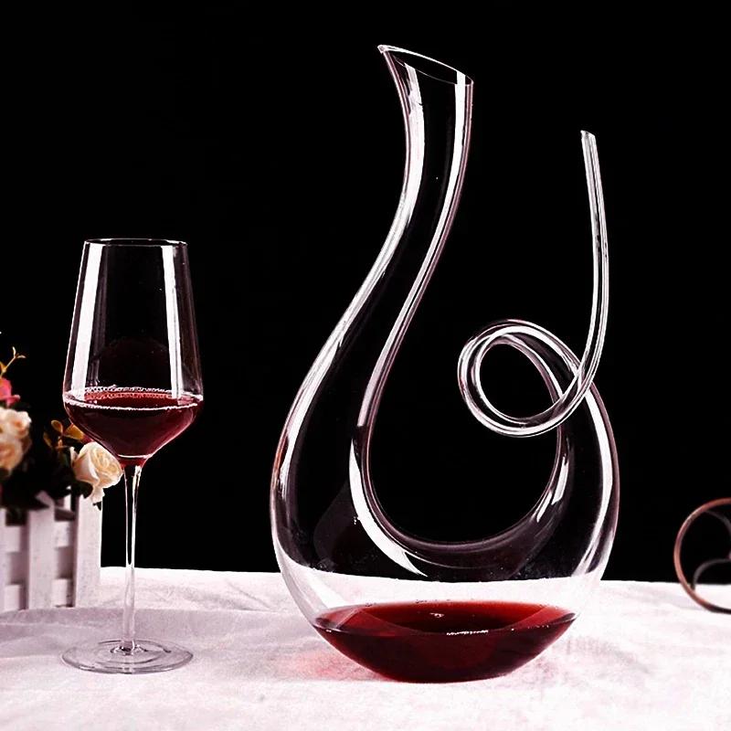Crystal Glass Personalized Decanter Set Luxury Red Wine Wine Dispenser Red Wine Jug Household European Wine Set