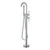 Handon Floor-Standing Bathtub Faucet with Shower