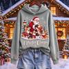 Herren Weihnachtspullover Hoodie, Lässiges Kapuzensweatshirt für die Feierparty und Winterkleidung