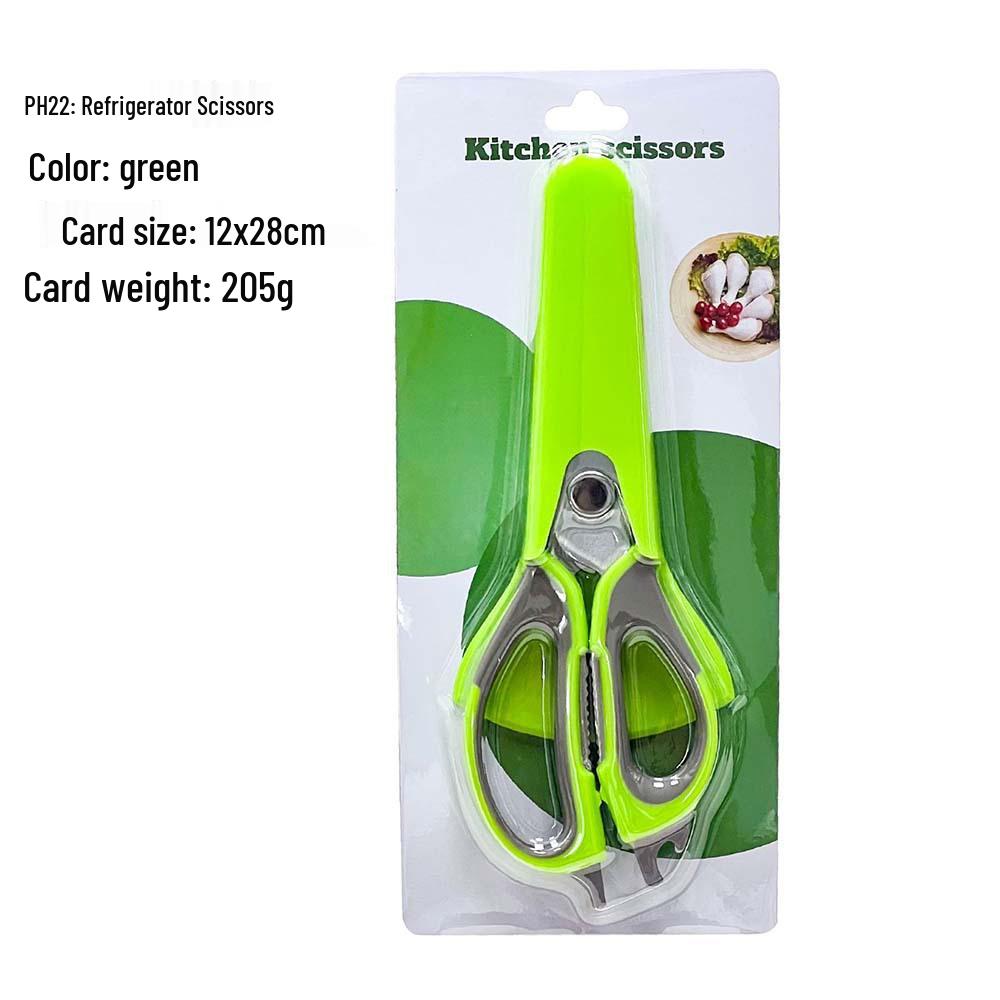 Multifunctional Stainless Steel Kitchen Scissors for Cutting Chicken Bones, Food Prep & More