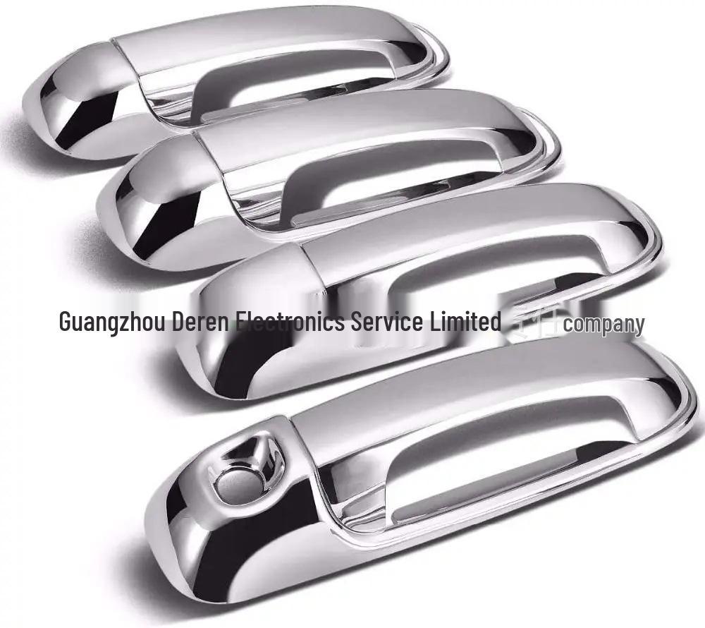 

Хромированные наклейки на ручки для украшения дверей, совместимые с Dodge Ram 1500/2500 2009-2018 годов