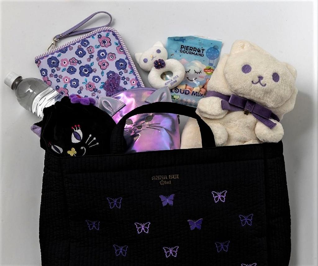 ANNA SUI Mini Embroidered Tote Bag BOOK (Takarajimasha Brand Mook)
