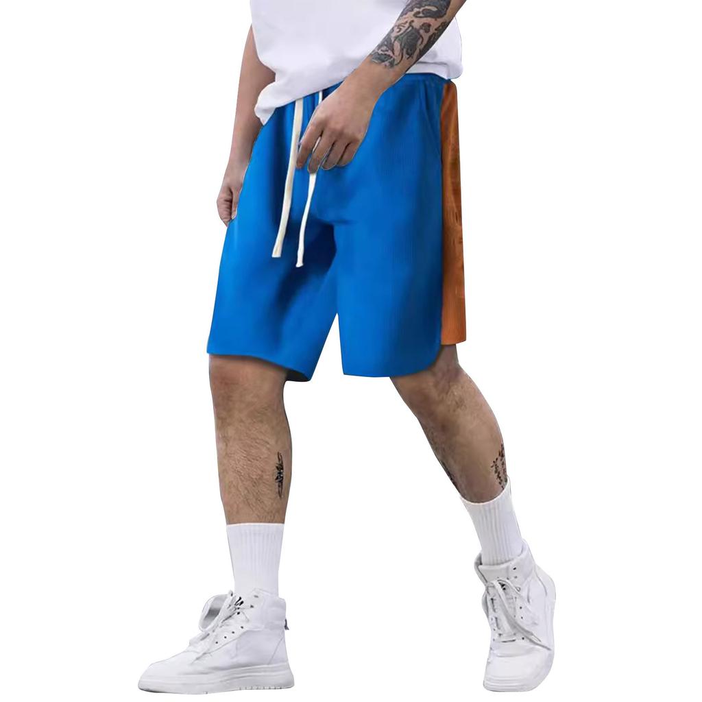 Barevné pánské módní šortky, volné letní venkovní ležérní kalhoty