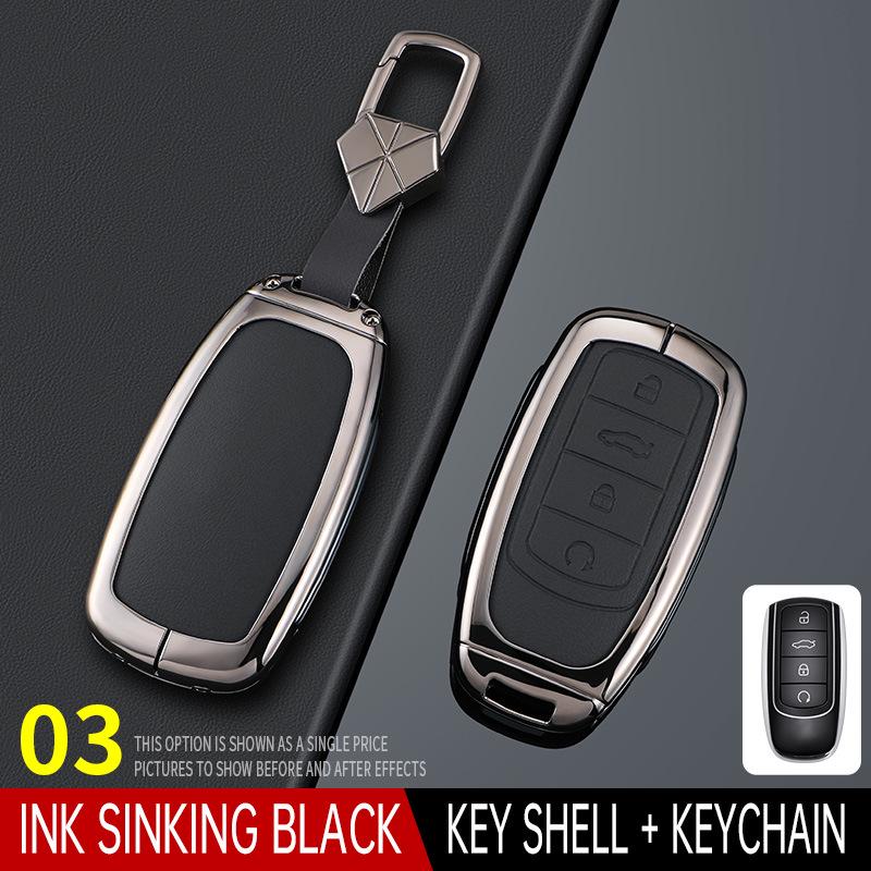 Compatible Protective Key Case for Chery Tiggo 8 Plus, Tiggo 9, Arrizo 5, and Tiggo 7 (2024 Models)
