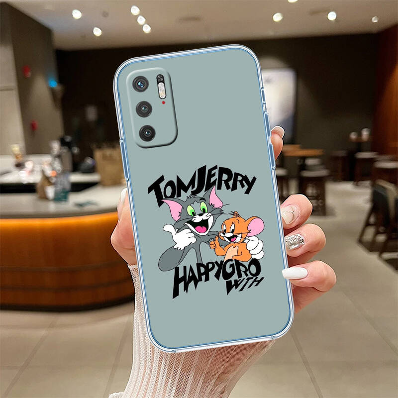 Tom and Jerry Cartoon Phone Case for Motorola G14 G15 G24 G30 G31 G32 G34 G41 G42 G51 G52 G50 G60S G60 G62 G72 G71 G73 G84 G85 G200 E32