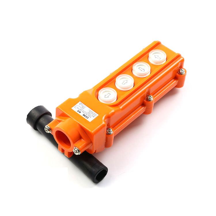 Harsh Conditions Connection Sleeve Size 13 Cm Crane Push Button Switch Button Weatherproof Hoist Controller Compact Size