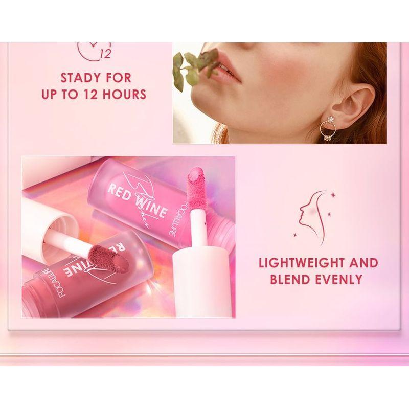 FOCALLURE - HANGOVER Red Wine Blusher - 4 Colors