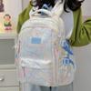 Graffiti Print Backpack Women's Backpack Large Capacity Student Schoolbag