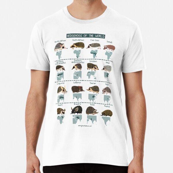 

Футболка «Ежи мира» S-5XL Лучшая футболка 4XL