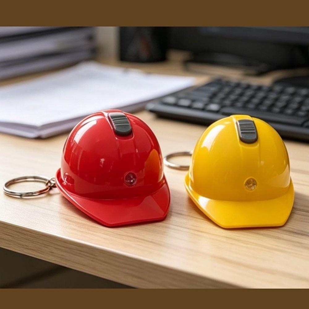 With LED Light Beer Bottle Opener Helmet Shaped Portable Beer Opener Keychain Pendant Bar Party