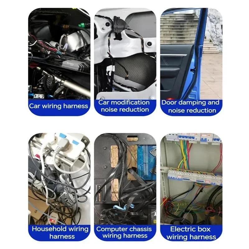 Electrical Tape Heat-resistant Adhesive Cloth Fabric Tape For Automotive Cable Tapes Harness Wiring Loom Electrical Heat Tapes