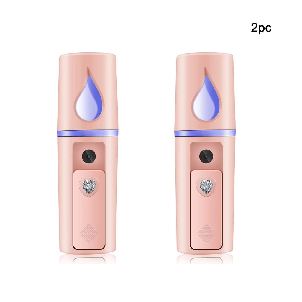 Nano Facial Steamer Mist Spray Eyelash Extensions Cleaning Pores Water SPA Moisturizing Hydrating Face Sprayer USB Rechargeable