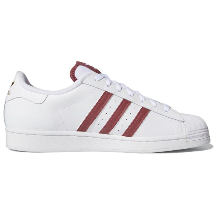Adidas Superstar Bílé Tichá Crimson Unisex Tenisky Cloud-White Zlatá Fólie GY0976