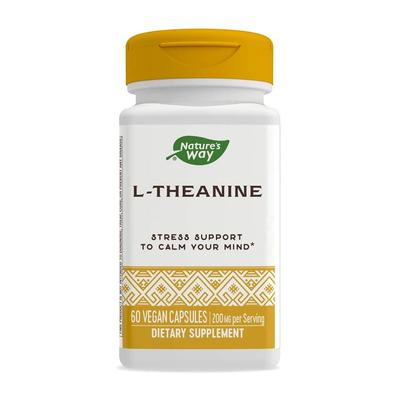 L-Theanine 200 mg, 60 Vegan Kapsül