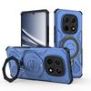 KEYSION Shockproof Magnetic Case for Redmi Note 15 Pro 4G 5G Upright Live Metal Ring Stand Phone Cover for Redmi Note 15 Pro+ 5G