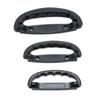 1pc Black Plastic Luggage Handle Suitcase Strap Pull Air Case Flight Bag Luggage Grip Antislip Knob 108/125/160mm Box Replace
